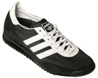 SL72 Black/White Material Trainers
