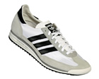 SL72 Grey/White/Black Material Trainers