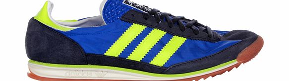 Adidas SL72 True Blue/Electric Green Nylon