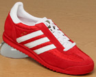 Adidas SL76 Red/White Material Trainers