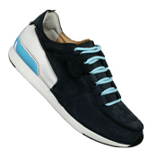 Adidas SLVR 7-Piece Navy Nubuck Leather Trainers