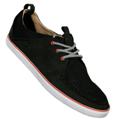 Adidas SLVR Beach Moc Black Mesh and Leather