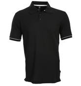 Adidas SLVR Black Pique Polo Shirt