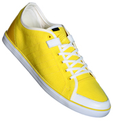 Adidas SLVR Core Low Yellow Canvas Trainers