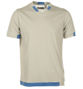 Glacier Grey V-Neck T-Shirt
