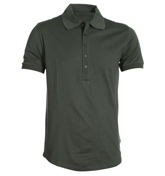 Adidas SLVR Green Pique Polo Shirt
