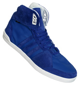 Hoops Mid Electric Blue Suede and