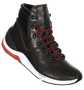 Adidas SLVR Winter Boots in Brown and Black