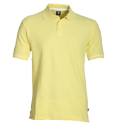 Adidas SLVR Yellow Pique Polo Shirt