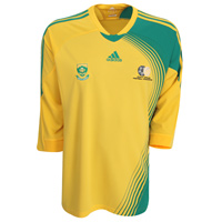 Adidas South Africa Home Shirt 2008/09.