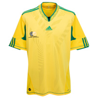 Adidas South Africa Home Shirt 2009/10 with Mphela 9