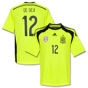 Adidas Spain Away De Gea GK Shirt 2014 2015