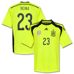 Adidas Spain Away Reina No.23 GK Shirt 2014 2015
