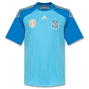 Adidas Spain Home GK Shirt 2014 2015