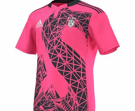 Adidas Stade Francais Rugby Union Away Shirt 2014/16
