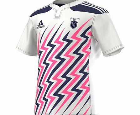 Adidas Stade Francais Rugby Union Home Shirt 2014/15