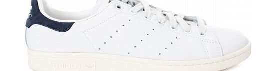 Stan Smith White/Navy Leather Trainers
