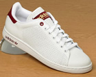 Adidas Stan Smith White/Red Perforated Leather