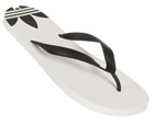 Adidas Sun White/Black Flip Flops