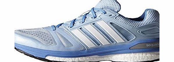 adidas Supernova Boost Sequence 7 Ladies Running Shoes, Blue/White, UK6