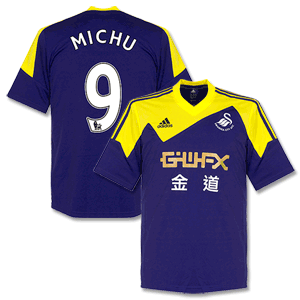 Adidas Swansea Away Michu Shirt 2013 2014