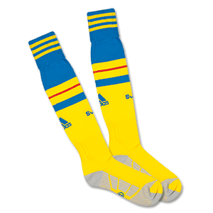 Adidas Sweden Boys Home Socks 2014 2015
