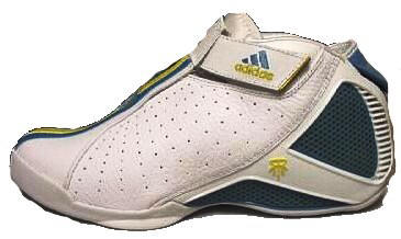 Adidas T Mac 4.5 White blue Yellow