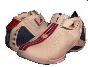 Adidas T-Mac 4.5 White Red Blue