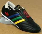 Adidas Taekwondo Black/Yellow Leather Trainer