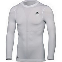 adidas Tech Fit Seamless Long Sleeve Tee White