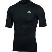 adidas Tech Fit Seamless Short Sleeve Tee Black