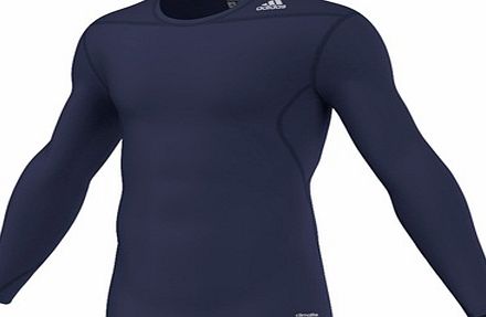 Adidas TechFit Baselayer Top - Long Sleeve Navy