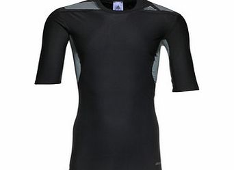 Adidas Techfit Powerweb Climacool S/S T-Shirt Black/Grey