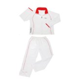 Adidas TECNIFIBRE Lady Tour Tracksuit, M, WHITE/RED