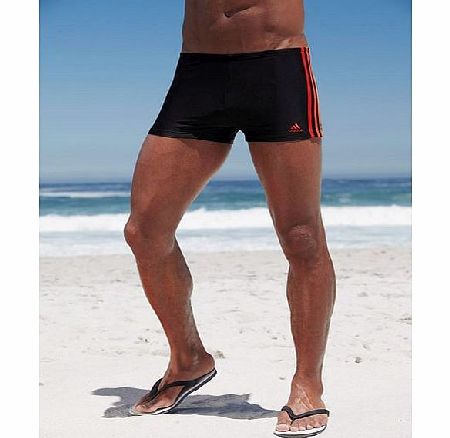Adidas Three Stripe Swim Trunks