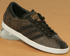 Adidas Tobacco Brown Etched Leather Trainers
