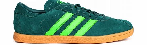 Adidas Tobacco Rich Green Suede Trainers