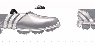 Adidas TOUR 360 3.0 GOLF SHOES (BLACK/METALLIC SILVER) 8.0