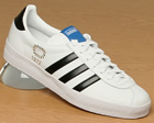 Adidas Training 72 White/Black Leather Trainer