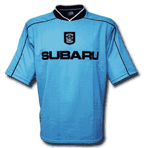01-02 Coventry City Home shirt