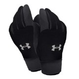 Adidas Under Armour ColdGear Liner Gloves (Black Small/Medium)