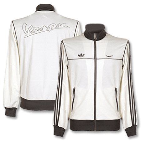 Adidas Vespa Track Top - Cream/Grey