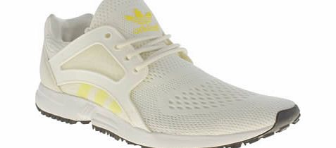 White  Yellow Racer Lite Trainers