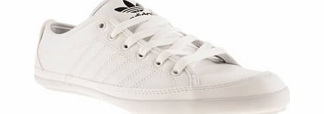 Adidas White Nizza Lo Remodel Trainers