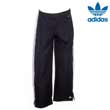 Adidas Womens 3 Stripe Authentic Woven Pant - Black/White