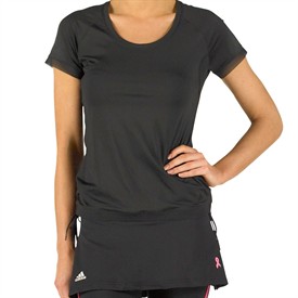 adidas Womens Adilibria Clima Cool T-Shirt Black