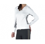 Womens CI Training Hoody White/Black