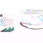 adidas Womens Conquest Running Shoe White/Pure Cyan