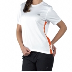 adidas Womens Galaxy CC T-Shirt White/Terracotta