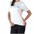Womens Galaxy CC T-Shirt White/Terracotta